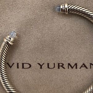 David Yurman Moonstone Cable Bracelet